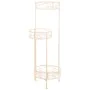 Flower Pot Stand Alexandra House Living White Metal Iron 25 x 158 x 40 cm by Alexandra House Living, Accessories - Ref: D1632...