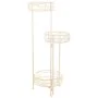 Flower Pot Stand Alexandra House Living White Metal Iron 25 x 158 x 40 cm by Alexandra House Living, Accessories - Ref: D1632...