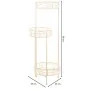 Flower Pot Stand Alexandra House Living White Metal Iron 25 x 158 x 40 cm by Alexandra House Living, Accessories - Ref: D1632...