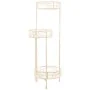 Flower Pot Stand Alexandra House Living White Metal Iron 25 x 158 x 40 cm by Alexandra House Living, Accessories - Ref: D1632...