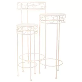 Supporto per Vaso Alexandra House Living Bianco Metallo Ferro 28 x 120 x 58 cm di Alexandra House Living, Accessori - Rif: D1...