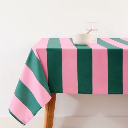 Tablecloth Belum 0120-410 Multicolour Pink 300 x 155 cm Stripes by Belum, Tablecloths - Ref: S9806099, Price: 43,51 €, Discou...