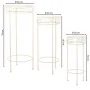 Soporte para Maceta Alexandra House Living Blanco Metal Hierro 28 x 120 x 58 cm de Alexandra House Living, Accesorios - Ref: ...