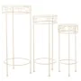 Flower Pot Stand Alexandra House Living White Metal Iron 28 x 120 x 58 cm by Alexandra House Living, Accessories - Ref: D1632...