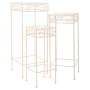 Flower Pot Stand Alexandra House Living White Metal Iron 28 x 160 x 58 cm by Alexandra House Living, Accessories - Ref: D1632...