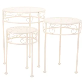 Flower Pot Stand Alexandra House Living White Metal Iron 30 x 120 x 30 cm by Alexandra House Living, Accessories - Ref: D1632...