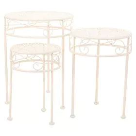 Soporte para Maceta Alexandra House Living Blanco Metal Hierro 30 x 120 x 30 cm de Alexandra House Living, Accesorios - Ref: ...