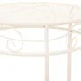 Sous-pot Alexandra House Living Blanc Métal Fer 30 x 120 x 30 cm de Alexandra House Living, Accessoires - Réf : D1632846, Pri...