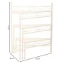 Soporte para Maceta Alexandra House Living Blanco Metal Hierro 25 x 37 x 59 cm de Alexandra House Living, Accesorios - Ref: D...