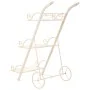 Flower Pot Stand Alexandra House Living White Metal Iron 25 x 32 x 55 cm by Alexandra House Living, Accessories - Ref: D16328...