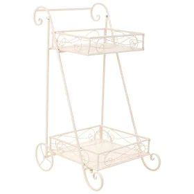 Flower Pot Stand Alexandra House Living White Metal Iron 23 x 65 x 28 cm by Alexandra House Living, Accessories - Ref: D16328...