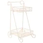 Flower Pot Stand Alexandra House Living White Metal Iron 23 x 65 x 28 cm by Alexandra House Living, Accessories - Ref: D16328...