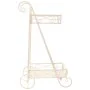 Flower Pot Stand Alexandra House Living White Metal Iron 23 x 65 x 28 cm by Alexandra House Living, Accessories - Ref: D16328...