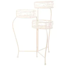 Sous-pot Alexandra House Living Blanc Métal Fer 34 x 76 x 40 cm de Alexandra House Living, Accessoires - Réf : D1632851, Prix...