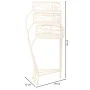 Soporte para Maceta Alexandra House Living Blanco Metal Hierro 34 x 76 x 40 cm de Alexandra House Living, Accesorios - Ref: D...