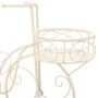 Flower Pot Stand Alexandra House Living White Metal Iron Bicycle 30 x 61 x 55 cm by Alexandra House Living, Accessories - Ref...