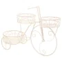 Blumentopfhalter Alexandra House Living Weiß Metall Eisen Fahrrad 28 x 28 x 28 cm von Alexandra House Living, Zubehör - Ref: ...