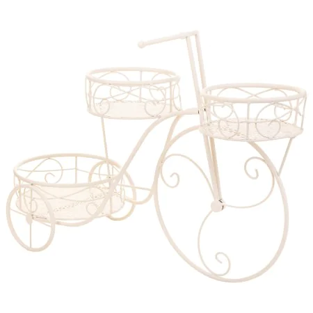 Supporto per Vaso Alexandra House Living Bianco Metallo Ferro Bicicletta 28 x 28 x 28 cm di Alexandra House Living, Accessori...