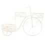 Blumentopfhalter Alexandra House Living Weiß Metall Eisen Fahrrad 28 x 28 x 28 cm von Alexandra House Living, Zubehör - Ref: ...