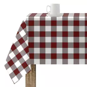 Nappe antitache Belum Cuadros Bordeaux 300 x 150 cm de Belum, Nappes - Réf : S9806500, Prix : 43,25 €, Remise : %