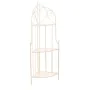 Scaffale ad Angolo Alexandra House Living Bianco Metallo Ferro Forjare 30 x 38 x 30 cm di Alexandra House Living, Mensole da ...