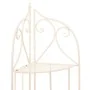 Estante de Esquina Alexandra House Living Branco Metal Ferro Forja 30 x 38 x 30 cm de Alexandra House Living, Estantes de can...