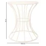 Mesa de apoio Alexandra House Living Branco Ferro 20 x 50 x 21 cm de Alexandra House Living, Jogos de móveis - Ref: D1632859,...