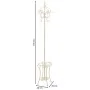 Hat stand Alexandra House Living White 25 x 49 x 25 cm by Alexandra House Living, Coat Racks - Ref: D1632863, Price: 46,39 €,...