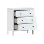 Chest of drawers Alexandra House Living White 76 x 81 x 39 cm 3 drawers by Alexandra House Living, Cupboards and shelving - R...