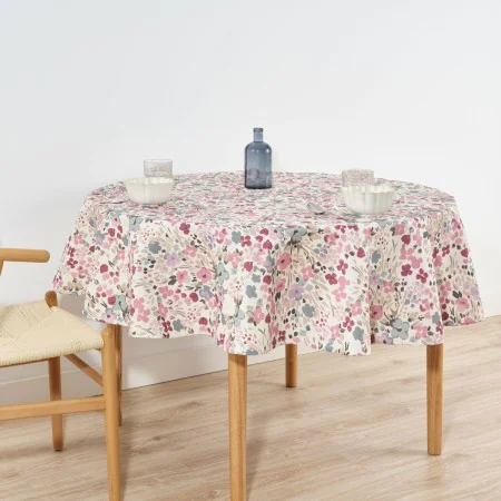 Stain-proof tablecloth Belum 0120-52 Multicolour Ø 180 cm Flowers by Belum, Tablecloths - Ref: S9807445, Price: 48,79 €, Disc...