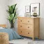 Chest of drawers Alexandra House Living Oak 76 x 81 x 39 cm 3 drawers by Alexandra House Living, Cupboards and shelving - Ref...