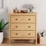 Chest of drawers Alexandra House Living Oak 76 x 81 x 39 cm 3 drawers by Alexandra House Living, Cupboards and shelving - Ref...