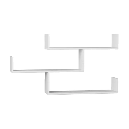 Mensole Alexandra House Living Bianco Legno MDP 119 x 67 x 22 cm di Alexandra House Living, Mensole da muro - Rif: D1632893, ...