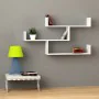 Shelve Alexandra House Living White Wood MDP 119 x 67 x 22 cm by Alexandra House Living, Floating Shelves - Ref: D1632893, Pr...