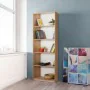 Buchhandlung Alexandra House Living Braun Holz MDP 58 x 169 x 22 cm 5 Regale von Alexandra House Living, Bücherregale - Ref: ...