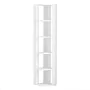 Étagère d'Angle Alexandra House Living Blanc Bois MDP 33 x 161 x 33 cm 5 Etagères de Alexandra House Living, Bibliothèques - ...