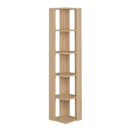 Étagère d'Angle Alexandra House Living Chêne Bois MDP 33 x 161 x 33 cm 5 Etagères de Alexandra House Living, Bibliothèques - ...