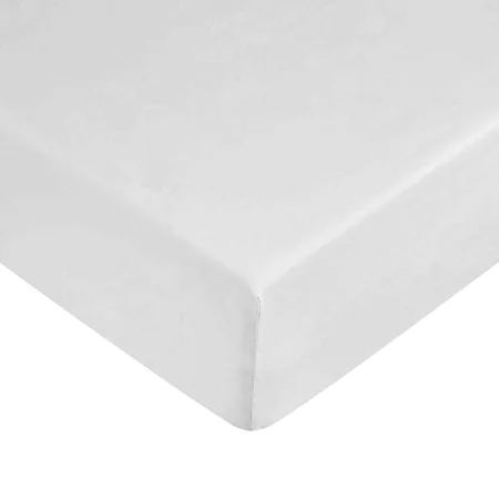 Fitted bottom sheet Decolores Liso White Single Smooth by Decolores, Sheets and pillowcases - Ref: S9807824, Price: 10,44 €, ...