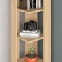 Corner Shelves Alexandra House Living Oak Wood MDP 33 x 161 x 33 cm 5 Shelves by Alexandra House Living, Bookcases - Ref: D16...