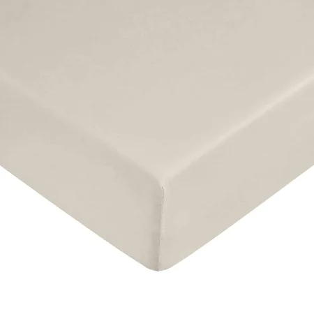 Fitted bottom sheet Decolores Liso Beige Double Smooth by Decolores, Sheets and pillowcases - Ref: S9807835, Price: 11,57 €, ...