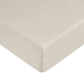 Fitted bottom sheet Decolores Liso Beige Single Smooth by Decolores, Sheets and pillowcases - Ref: S9807836, Price: 10,44 €, ...