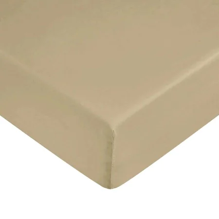 Fitted bottom sheet Decolores Liso Taupe Super king Smooth by Decolores, Sheets and pillowcases - Ref: S9807844, Price: 14,46...