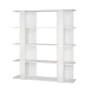 Librairie Alexandra House Living Blanc Bois MDP 110 x 122 x 29 cm 4 Etagères de Alexandra House Living, Bibliothèques - Réf :...