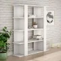 Librairie Alexandra House Living Blanc Bois MDP 110 x 122 x 29 cm 4 Etagères de Alexandra House Living, Bibliothèques - Réf :...