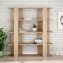 Buchhandlung Alexandra House Living Eg Holz MDP 110 x 122 x 29 cm 4 Regale von Alexandra House Living, Bücherregale - Ref: D1...