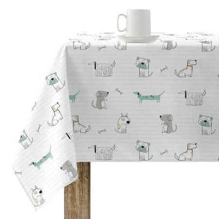 Stain-proof tablecloth Belum Huali Multicolour 200 x 150 cm Dog by Belum, Tablecloths - Ref: S9808293, Price: 32,57 €, Discou...