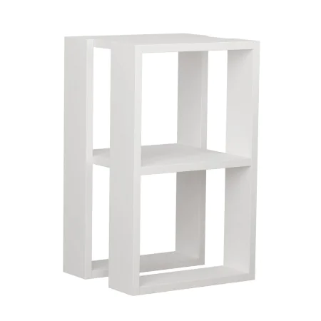 Mesa de Centro Alexandra House Living Branco Madeira MDP 60 x 32 x 60 cm 1 Prateleiras de Alexandra House Living, Jogos de mó...