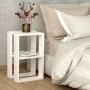 Mesa de Centro Alexandra House Living Blanco Madera MDP 60 x 32 x 60 cm 1 Estante de Alexandra House Living, Mesas - Ref: D16...