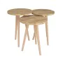 Set de 3 Tables Gigognes Alexandra House Living Naturel Chêne Bois MDP 35 x 49 x 35 cm 35 x 45 x 35 cm 35 x 47 x 35 cm de Ale...