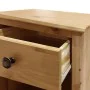 Nightstand Alexandra House Living Honey Oak Metal Pine 48 x 62 x 36 cm 2 drawers by Alexandra House Living, Bedside Tables - ...